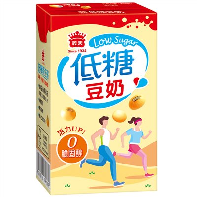 義美低糖豆奶(250mlX24入/箱)
