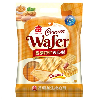 義美夾心酥-香濃花生400g