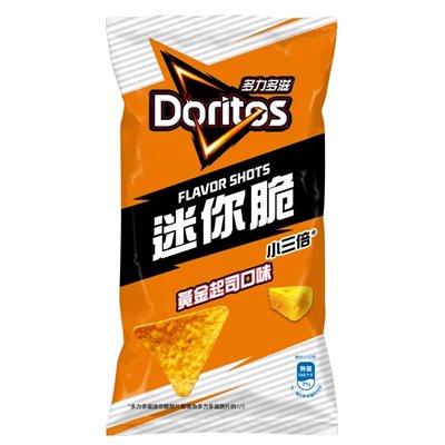 多力多滋flavor shots迷你脆玉米片-黃金起司(48gX12包/箱)