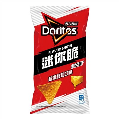 多力多滋flavor shots迷你脆玉米片-超濃起司(48gX12包/箱)