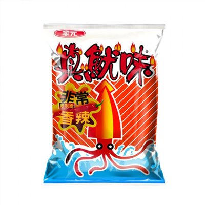 華元真魷味-非常香辣口味(50gX10包/箱)