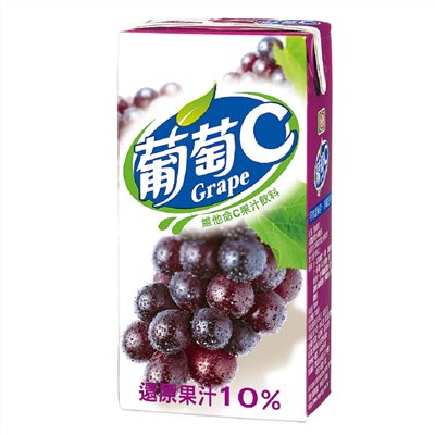 黑松-葡萄C果汁(300ml*24入/箱)
