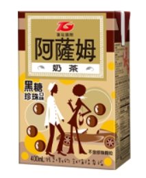 匯竑-阿薩姆奶茶黑糖珍珠(400ml*24入/箱)
