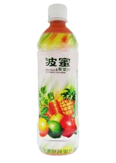 波蜜果菜汁(580ml*24入/箱)