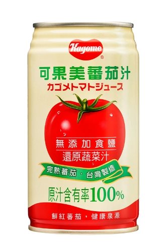 可果美蕃茄汁-無鹽(340ml*24入/箱)