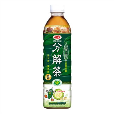 愛之味-健康油切分解茶(590ml*24入/箱)