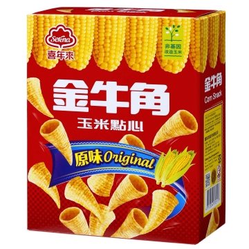 喜年來金牛角-原味(小)35g