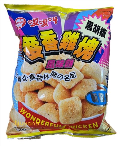 嘎嘎叫-麥香雞塊餅風味餅(70g*10包/箱)