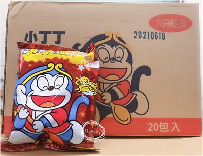 大同-小叮叮巧克力風味玉米酥(小包裝25g*20入)
