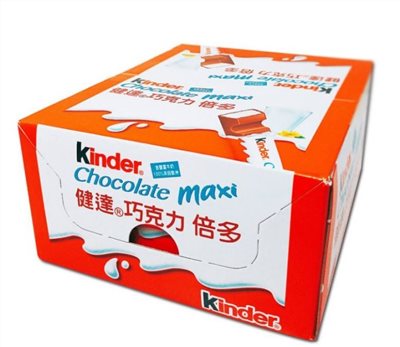 KINDER健達巧克力倍多(21gX36入/盒)