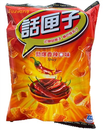 話匣子勁爆香辣口味玉米片(52gX12包/箱)