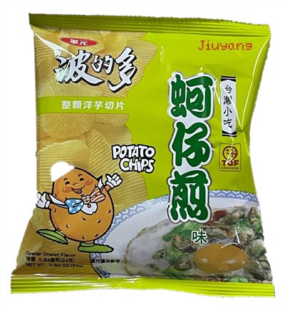 華元波的多洋芋片-蚵仔煎口味(17gX20包/箱)