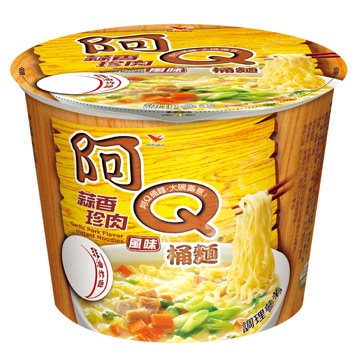 阿Q桶麵-蒜香珍肉風味(106gX12碗/箱)