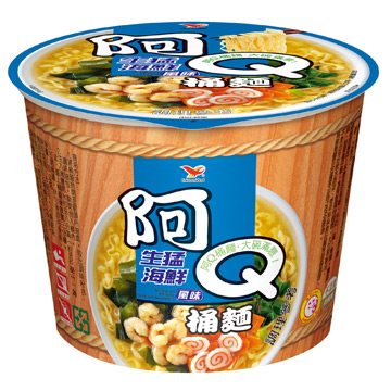 阿Q桶麵-生猛海鮮風味(98gX12碗/箱)