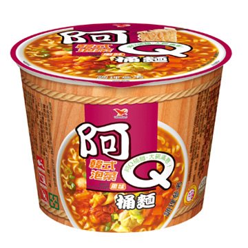 阿Q桶麵-韓式泡菜風味(102gX12碗/箱)