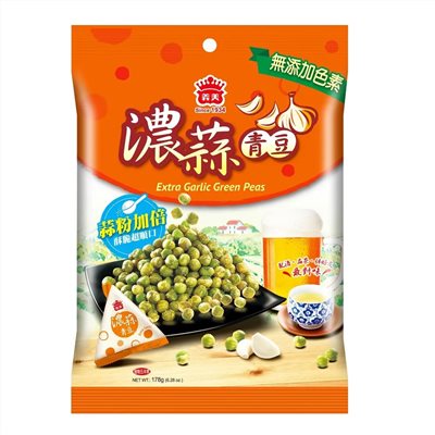 義美濃蒜青豆178g