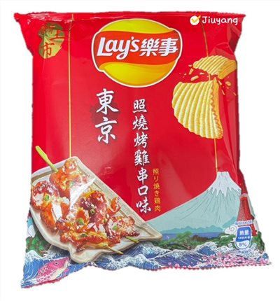 樂事波樂東京照燒烤雞串口味洋芋片34g