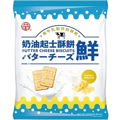 中祥奶油起士酥餅(奶蛋素)300g