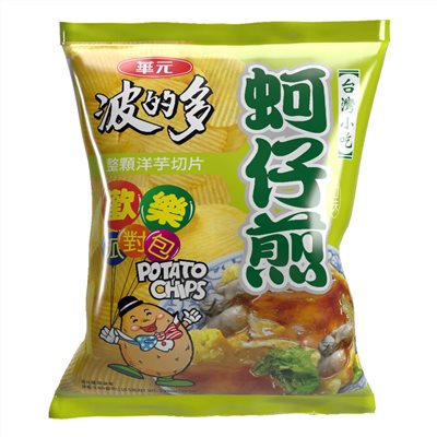 華元波的多洋芋片-蚵仔煎口味(歡樂派對包)110.5g