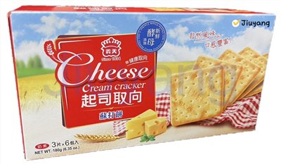 義美起司取向蘇打餅乾180g