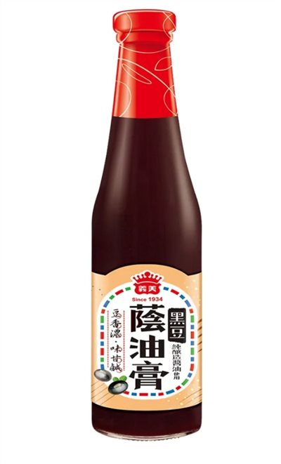 義美純釀造黑豆蔭油膏520g(420ml)