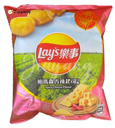 樂事帕瑪森香辣起司口味洋芋片34g