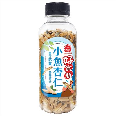 義美好食瓶-小魚杏仁170g