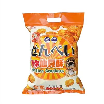 巧益迷你仙貝酥(全素)240g