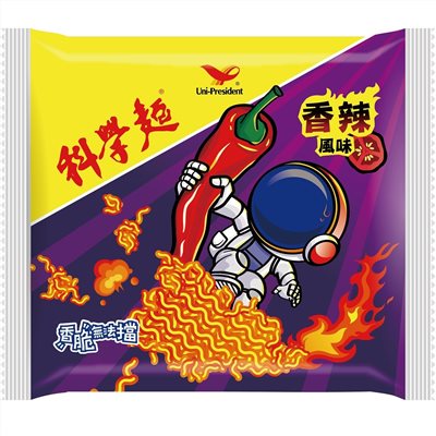 統一科學麵-香辣風味(40gX40包/箱)
