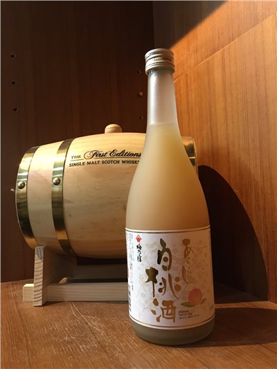 梅乃宿細果粒白桃酒