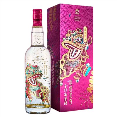 燦耀金春金箔酒 (舞獅版)
