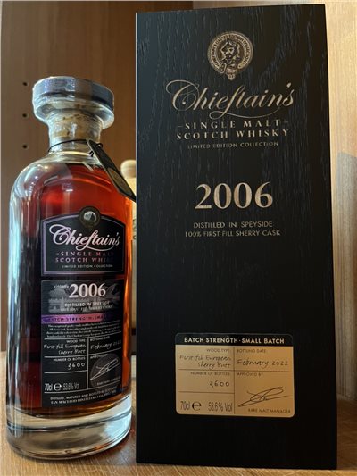 老酋長 2006 初次雪莉原酒