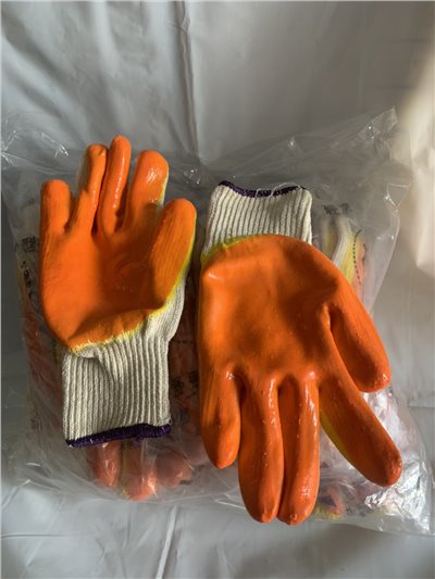 沾膠手套