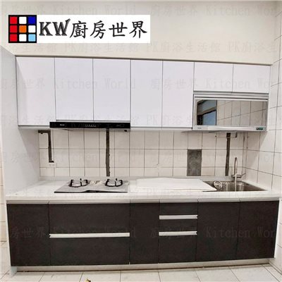 KW廚房世界，PK廚浴生活館，本公司專營：1.廚具規劃、設計(廚房整體設計)。8.廚房三機(熱水器、抽油煙機、瓦斯爐、烘碗機)