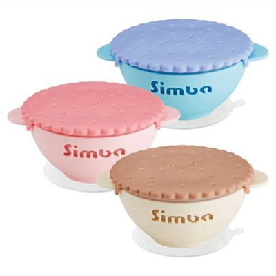 小獅王 simba 辛巴 美味曲奇吸盤碗