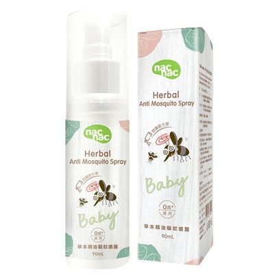 nac nac 草本精油驅蚊噴液 防蚊液 90ml