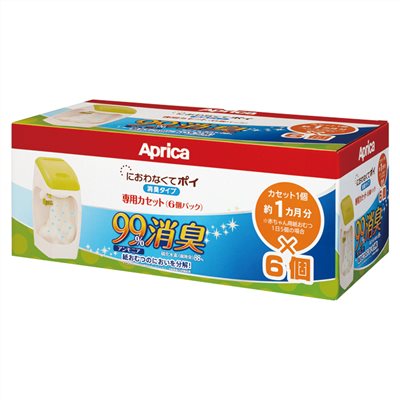Aprica NIOI-POI 強力除臭尿布處理器 專用替換膠捲(6入)