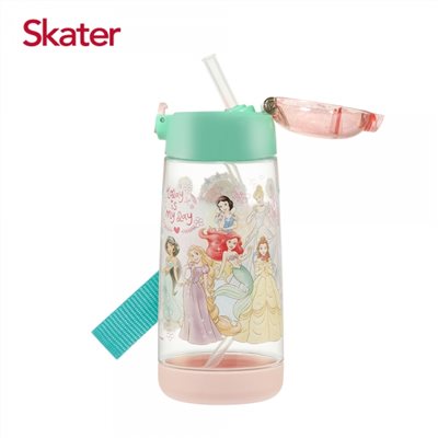 Skater PET吸管水壺(480ml) 迪士尼公主、冰雪奇緣