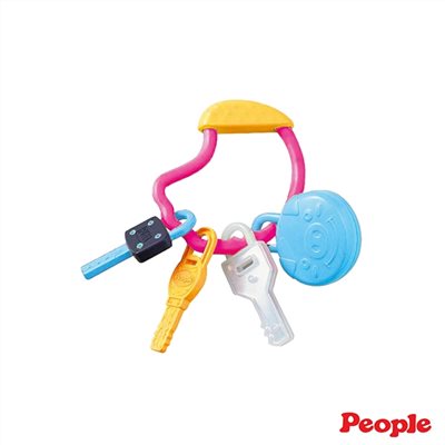 日本People-五感刺激鑰匙圈玩具 (1Y5m+)