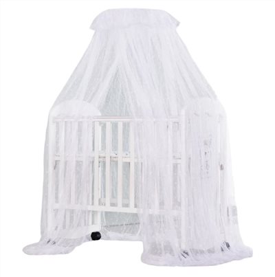 vivibaby 嬰兒床蚊帳組 標準版 (淡藍/淡粉/鵝黃/純白)