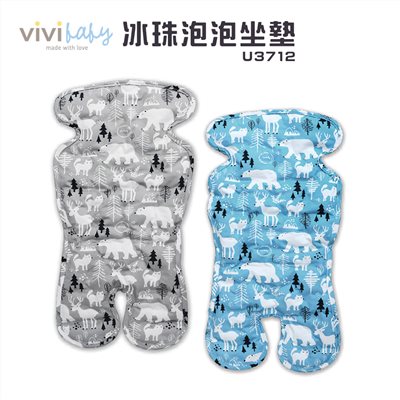 ViVibaby 冰珠果凍涼感推車睡墊 (2色任選)