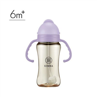 小獅王辛巴 simba 蘊蜜鉑金PPSU防漏滑蓋學習水杯 270ml (5色可選)