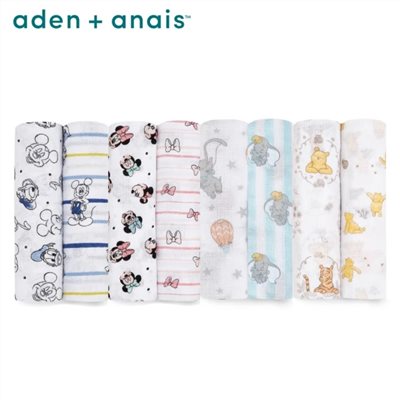 美國 Aden & Anais 經典多功能包巾 2入