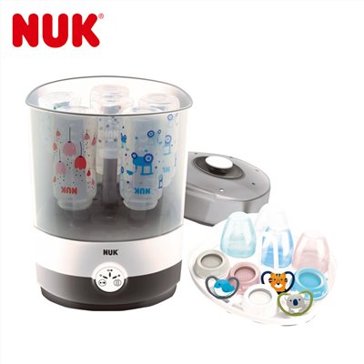 德國 NUK 二合一 蒸氣烘乾消毒鍋