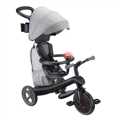  【門市另有折扣】法國 GLOBBER 4合1 Trike多功能3輪推車尊爵特仕升級版-銀河星際黑