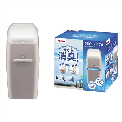 日本 Aprica NIOI-POI強力除臭尿布處理器 1入