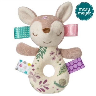 美國Mary Meyer 標籤手搖鈴-小鹿芙蘿拉