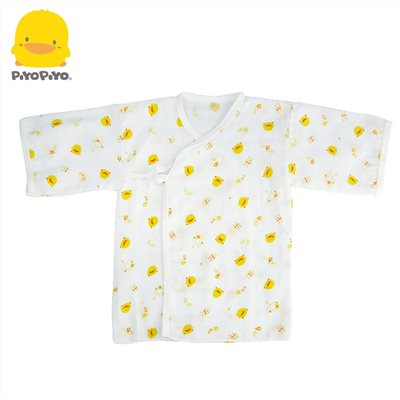 黃色小鴨《PiyoPiyo》印花紗布肚衣