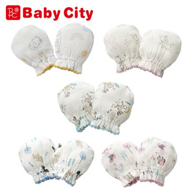 Baby City 娃娃城 迪士尼紗布手套(五款)