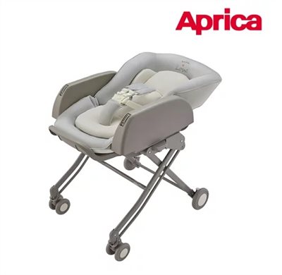 【門市另有折扣】Aprica 手動餐搖椅 YuraLism Smart Premium 豪華款 愛之船BE